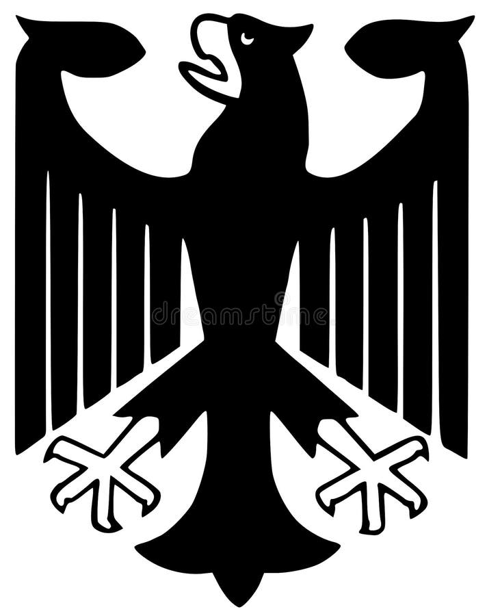 Sticker Blason Allemand Aigle Impérial De L'Allemagne - France