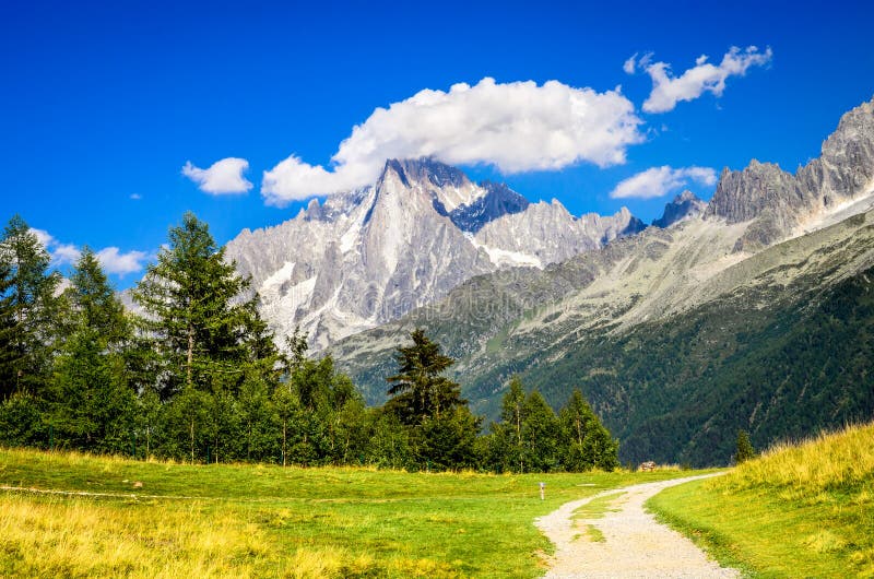 Aiguille du Midi, Chamonix, Mont Blanc dans les Frances