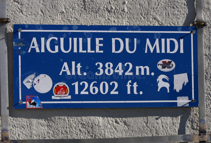Aiguille du Midi stock images Aiguille du Midi stock images