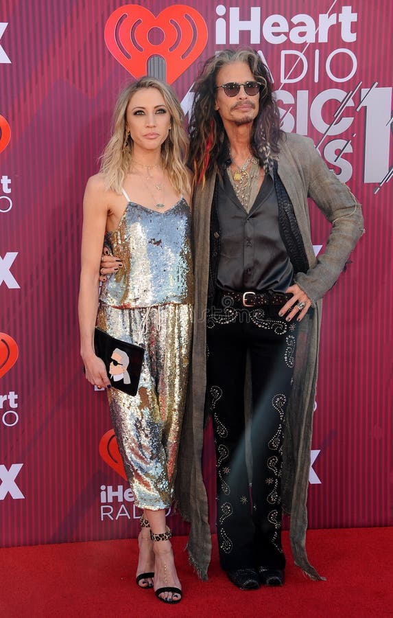 Aimee Preston, Steven Tyler immagini stock Aimee Preston, Steven Tyler immagini stock