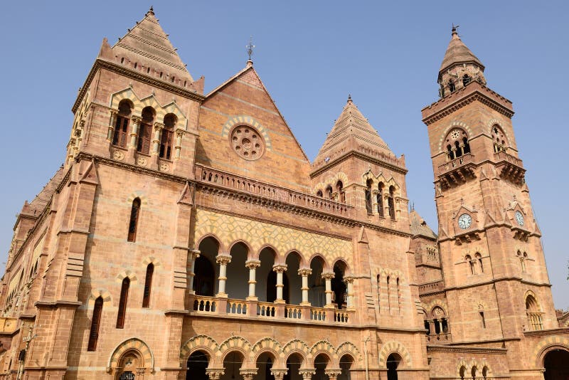 Aina Mahal palace in Bhuj, Gujarat, India