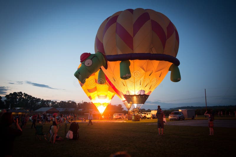 Air Balloon Show editorial stock photo. Image of summer 95800208