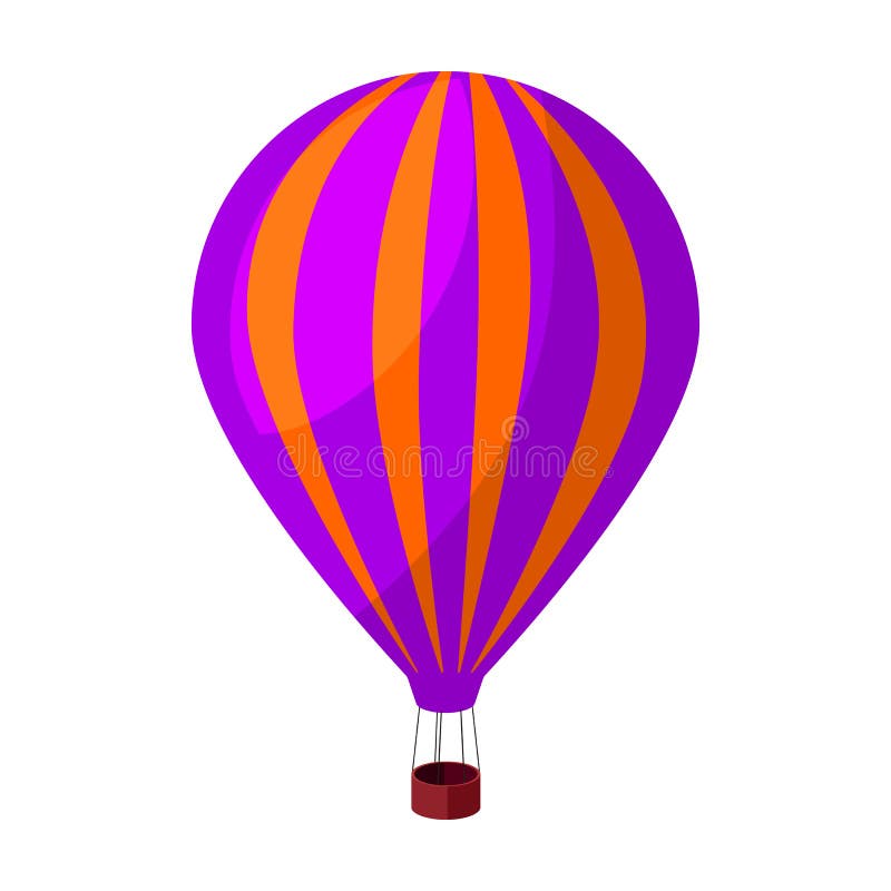 Tecknad Luftballong