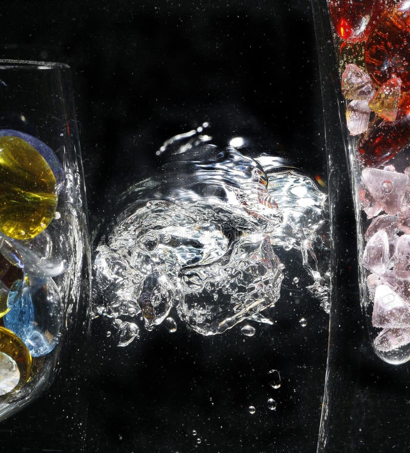 Air bubble in water stock photo. Image of blue, bubble 5352544