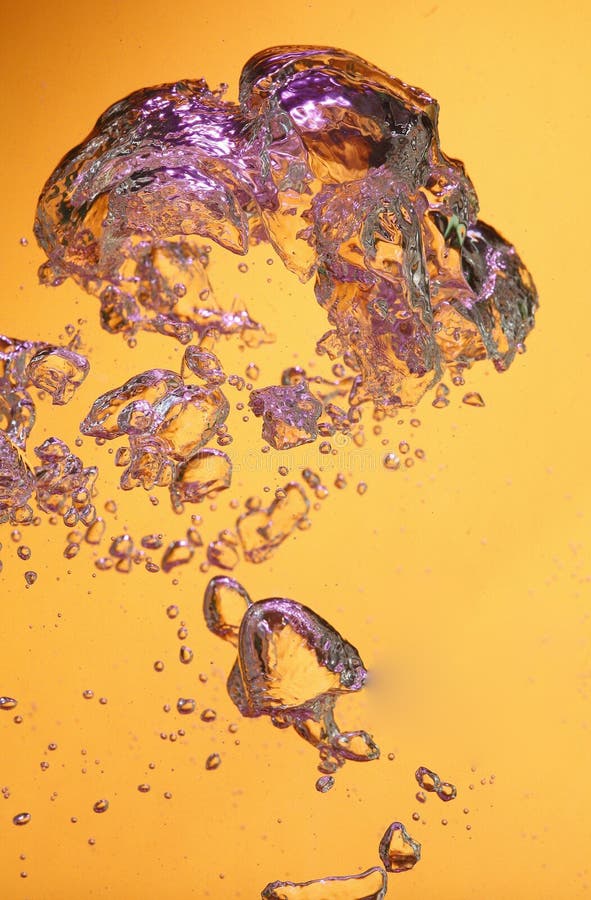 Air Bubbles in Water stock photo. Image of abstract, droplet 5585834