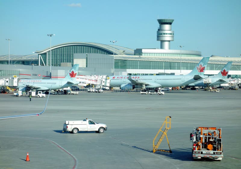 Air Canada samoloty fotografia royalty free Air Canada samoloty fotografia royalty free