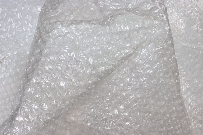 Air cap bubble wrap background texture