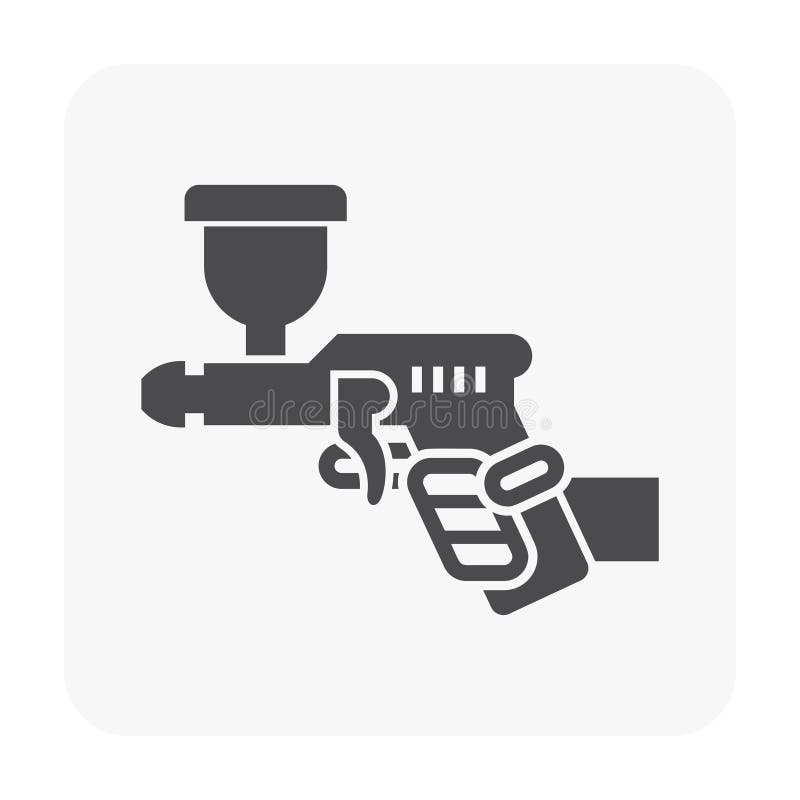 Air compressor pump stock illustration