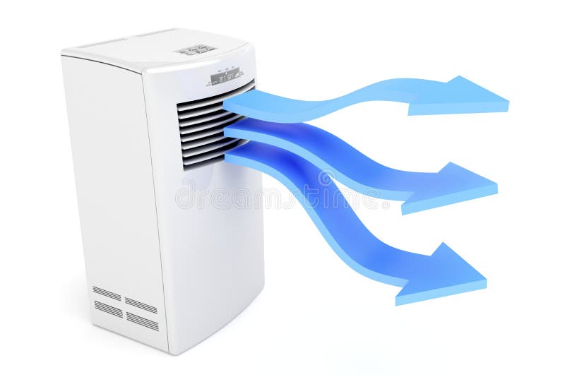 Air Conditioner Blowing Cold Air Royalty Free Stock Image Image 21536776
