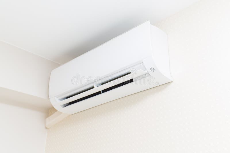 Air Conditioner Blowing Cold Air. Stock Image Image of energy