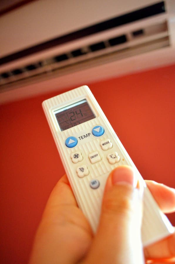 Air Conditioner Climate Settings Stock Image Image of energy, home