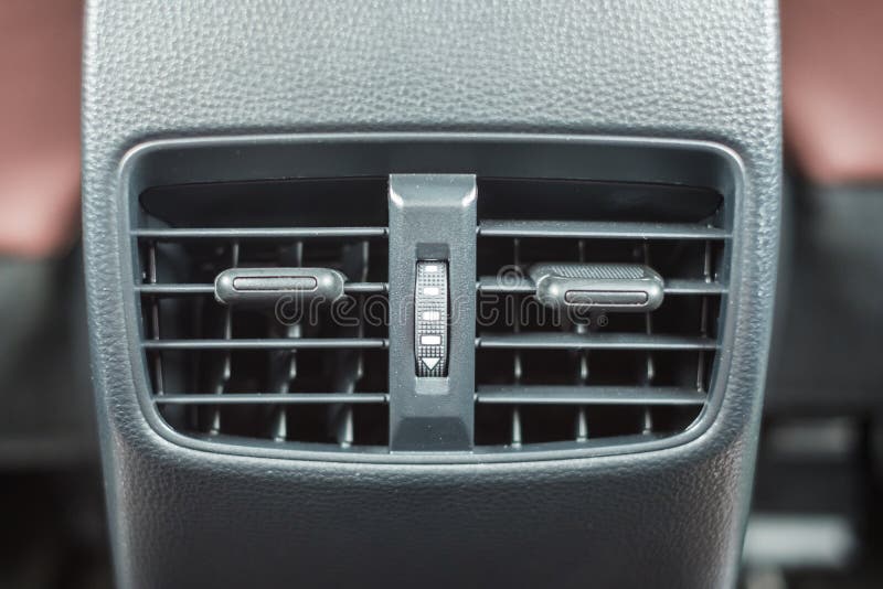 Air Conditioner Cooling System Inside the Car. Adjust, Temperature and