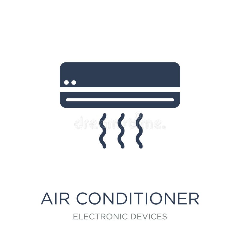 Air Conditioner Icon. Trendy Flat Vector Air Conditioner Icon on Stock