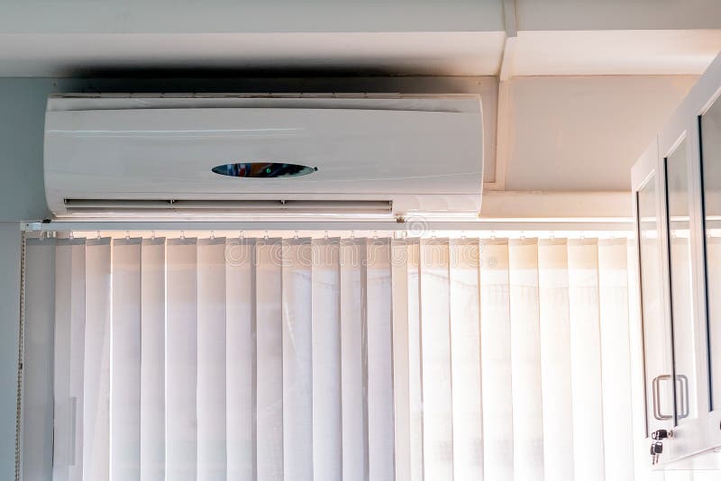 Air Conditioner Inside the Room of Office or House Stock Image Image