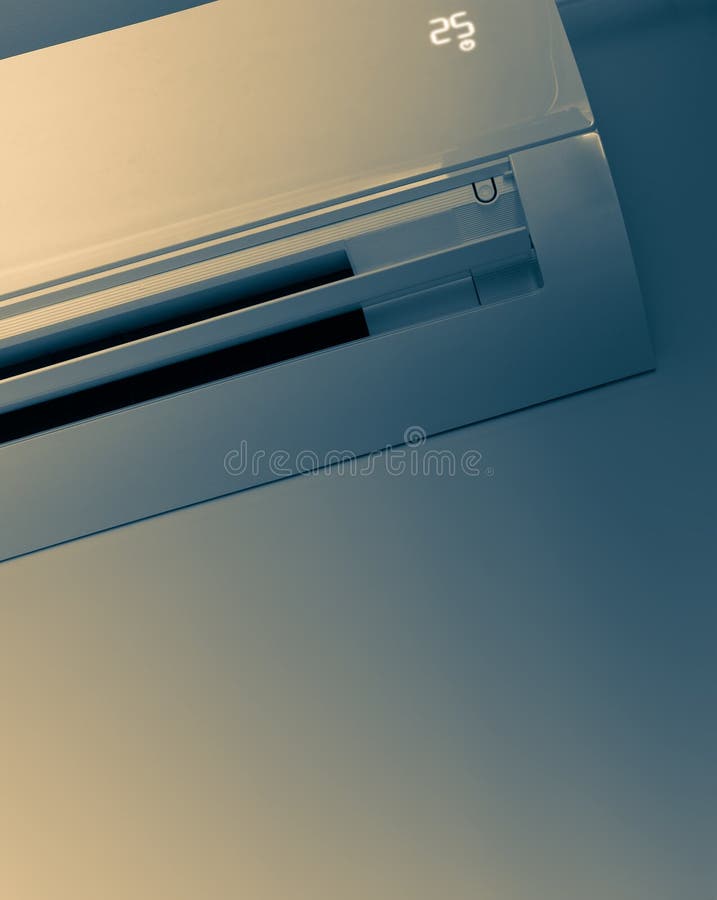 Air conditioner stock photo. Image of temperature, unit 153209464