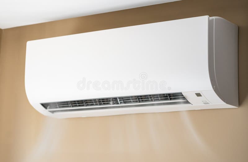 Air Conditioner in Room stock image. Image of comfortable 227834757