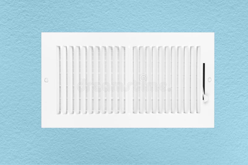 Air Conditioning and Heating Vent on Wall Stock Image Image of