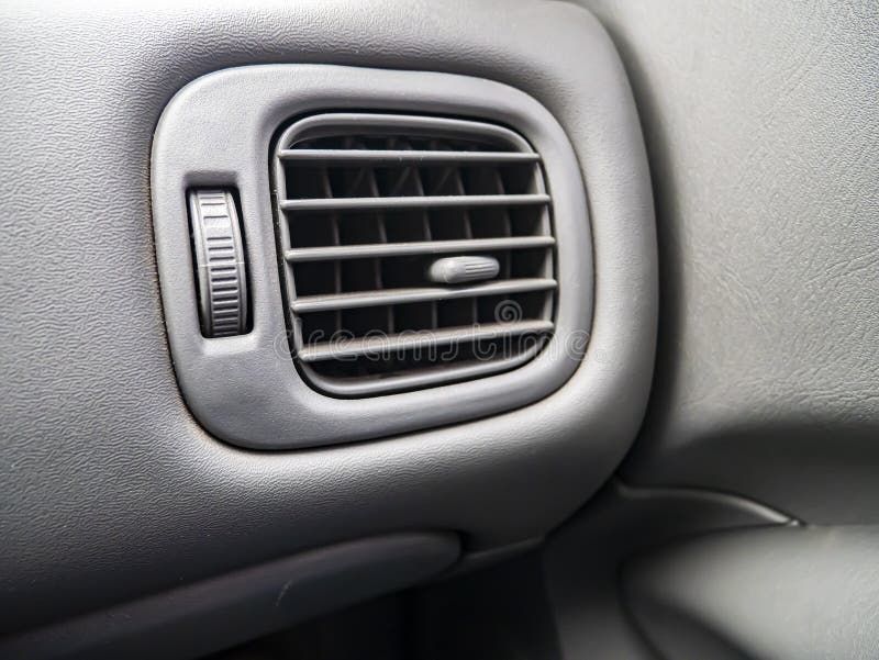 Air Duct of the Car from the Inside Stock Image Image of conditioning