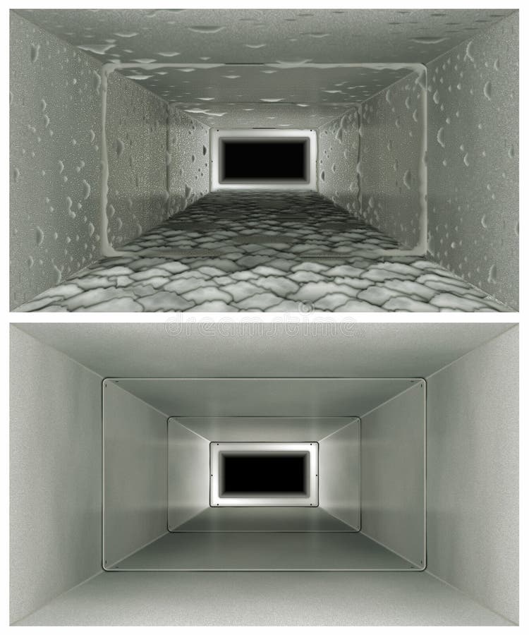 Air Duct Cleaning Before & After