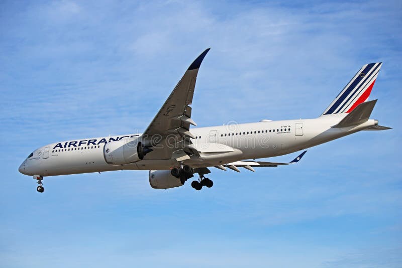 Air France Airbus A350-900 XWB Wide Body Aircraft Editorial Air France Airbus A350-900 XWB Wide Body Aircraft Editorial