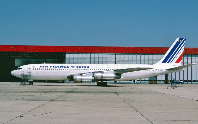 AIR FRANCE Boeing B-707-328C F-BLCF CN 19292 LN560 .