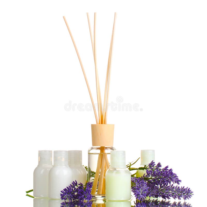 Air Freshener, Bottles and Lavander Stock Photo Image of fresh