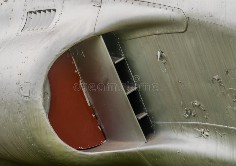 Jet Intake stock image. Image of silver, flight, aerospace 345093