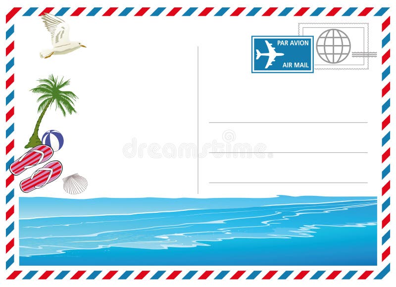 Air mail envelope