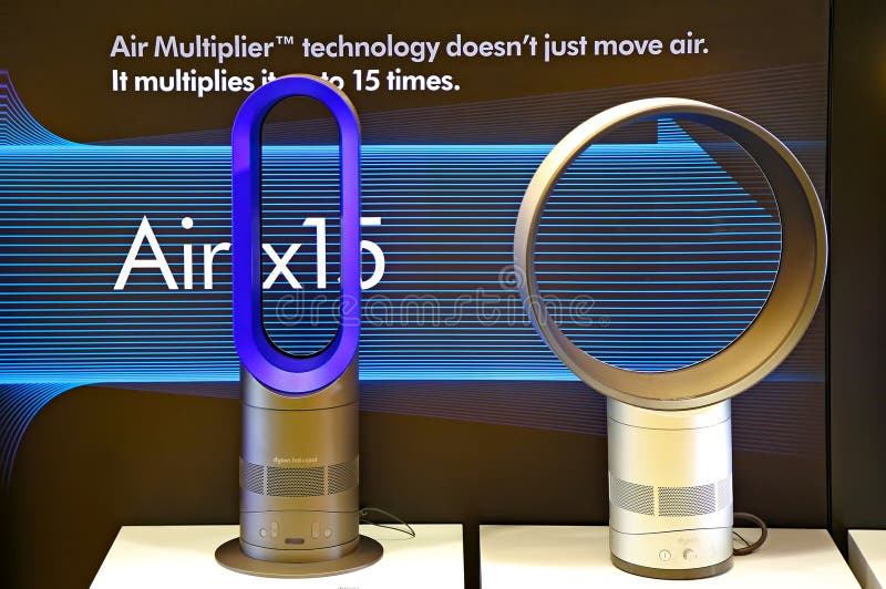 Air multiplier bladeless fans