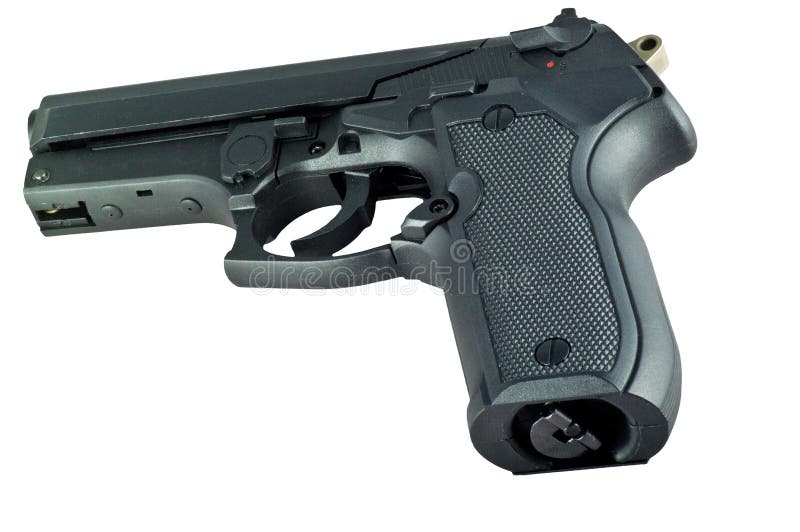 Air pistol stock image. Image of bearing, arms, black 24175033