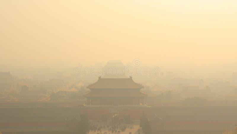 Air-polluted city