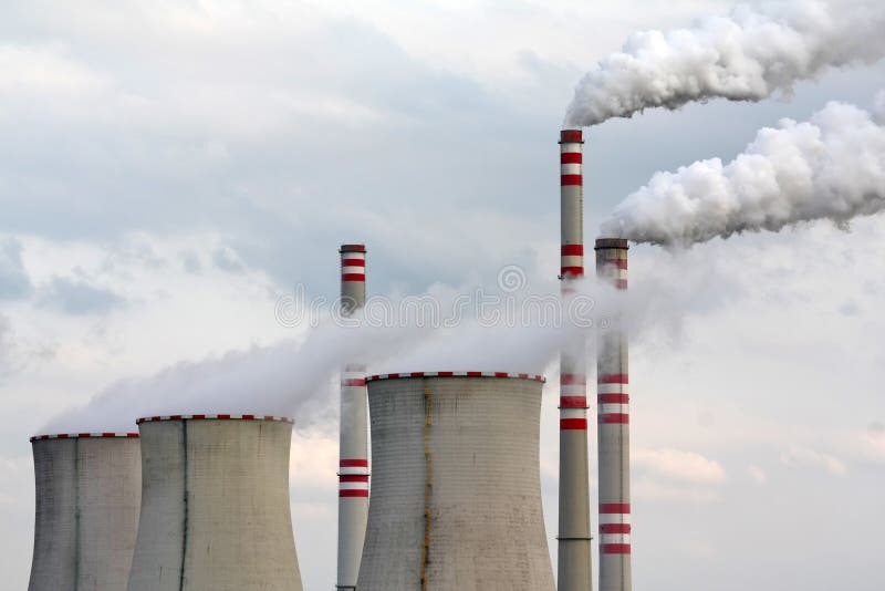 Air pollution royalty free stock image