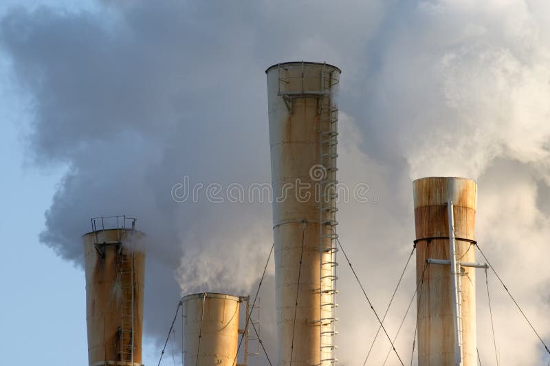 Air pollution royalty free stock image
