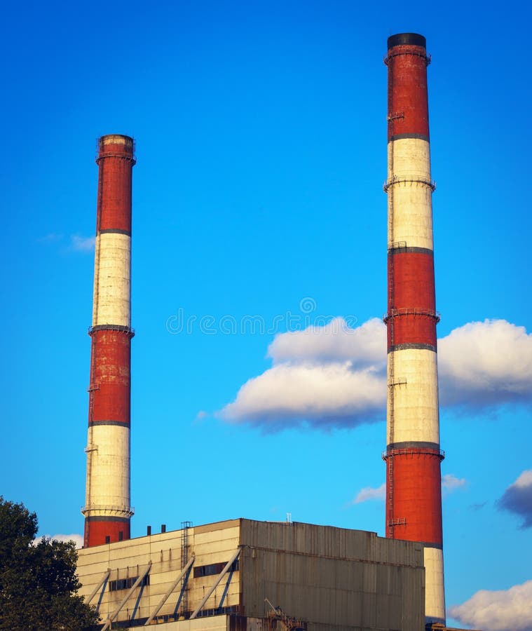 Air Pollution stock image. Image of dirty, boiler, burn 26927749