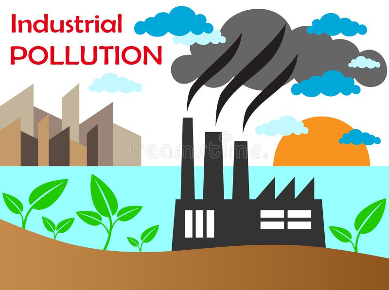 Air pollution of factory