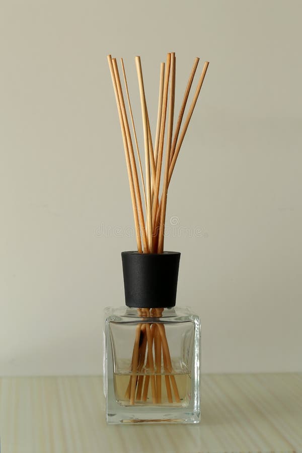 Download Air Refresher Bottle Mock Up. Reed Diffuser Isolated On A White Background. Aromatherapy Concept ...