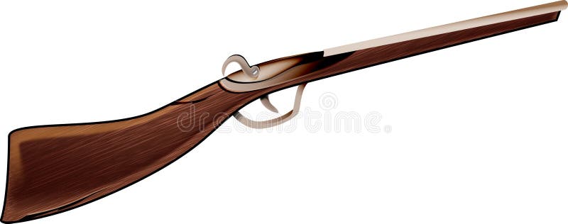 Air rifle stock illustration. Illustration of flint, riffles - 972636