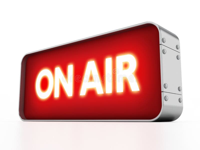 On air sign Stock Photos, Royalty Free On air sign Images