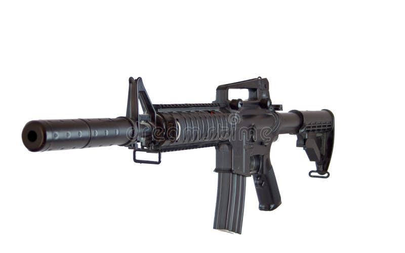 Air soft gun rifle plastic model