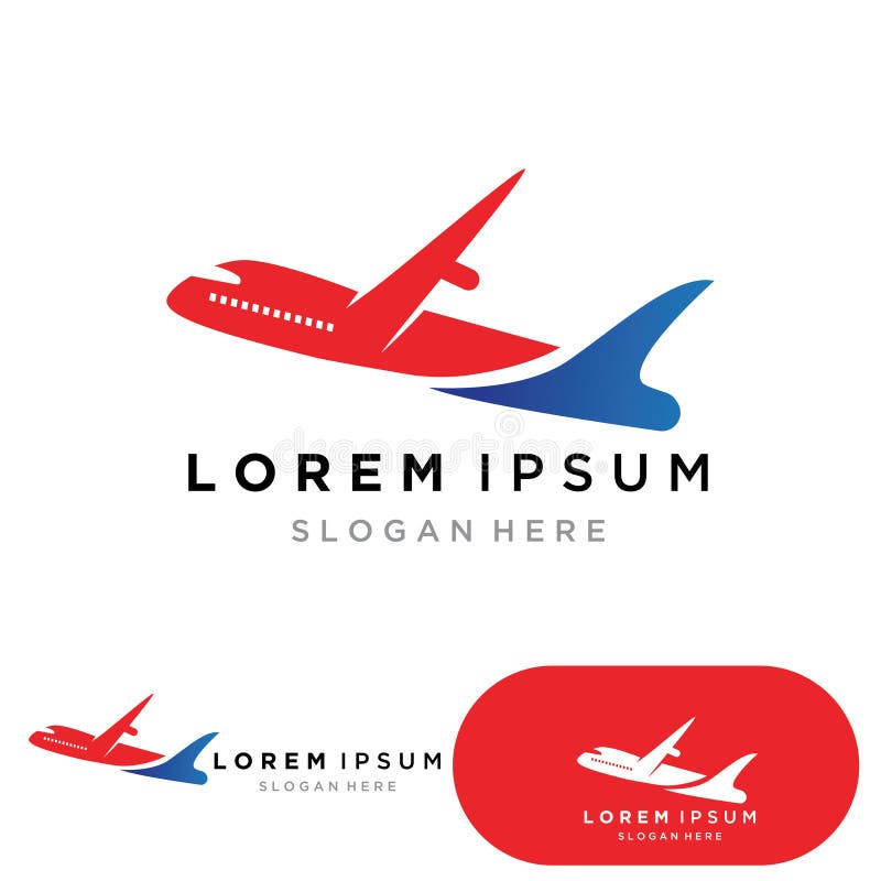 Air Travel Logo Vector Icon Design Templatevector Stock Vector Illustration of travel