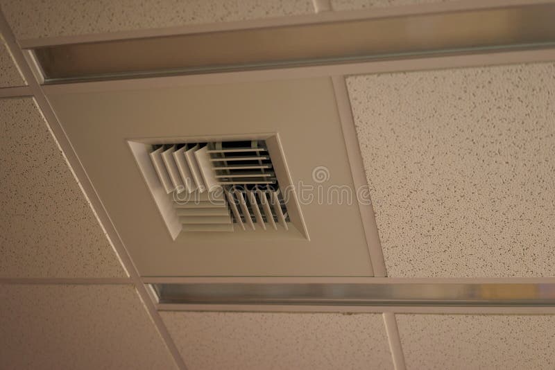 Air Vent On Ceiling In A Hospital Stock Photo Image Of
