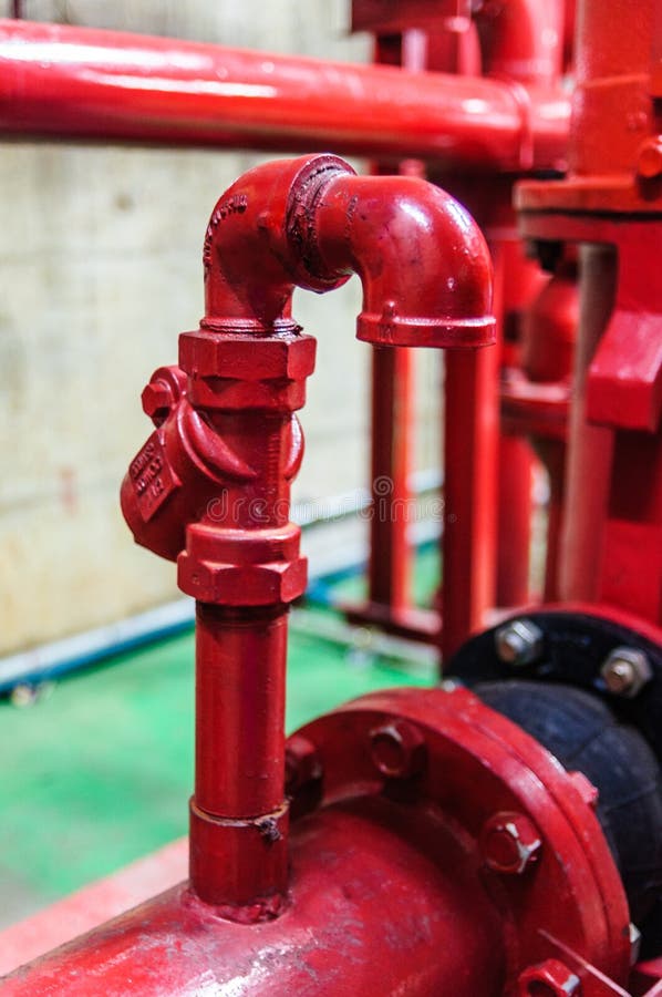 Air vent fire piping stock image. Image of industry, line 34705325