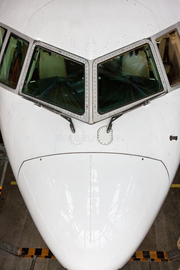 Aircraft nose stock image. Image of fuselage, front, view 10315667