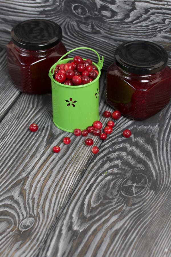 Bocal Confiture d'Airelle rouge