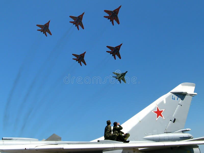 Airforce (USSR) stock images