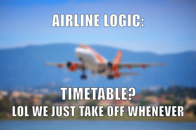 Airline logic joke stock image. Image of delayed, rights - 174435769