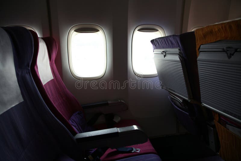Airline seats stock photo. Image of seat, armrest, connection 3652610