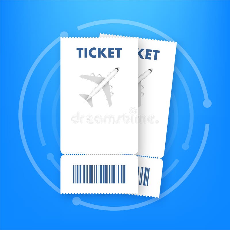 Airline Tickets or Boarding Pass Inside of Special Service Envelope ...