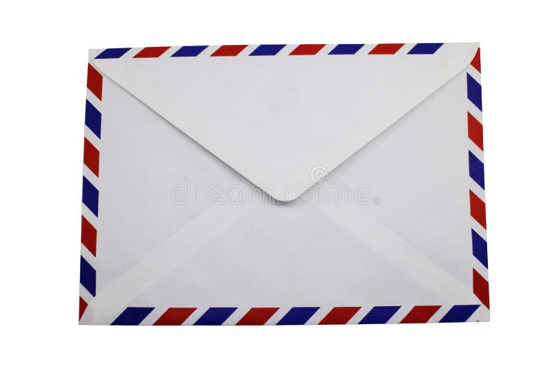 Platteland Onbepaald zonlicht Airmail envelop stock illustration. Illustration of correspondence -  48318977