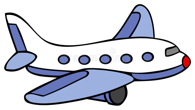 Airplane - Cartoon stock vector. Illustration of flight - 1301493 Airplane - Cartoon stock vector. Illustration of flight - 1301493